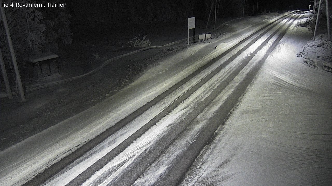 Kelikamerat Kuva Tie 4 Rovaniemi, Tiainen, Rovaniemi, Lappi