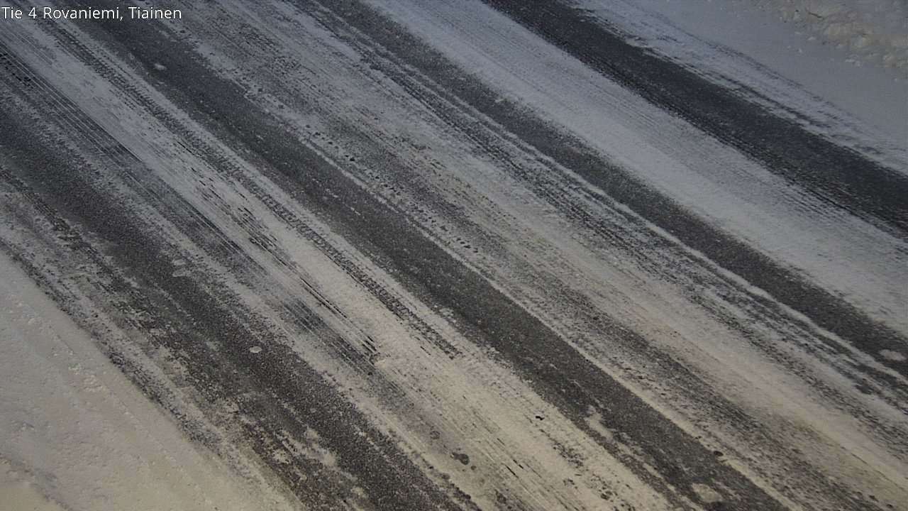Weather Camera Image Road 4 Rovaniemi, Tiainen, Rovaniemi, Lappi