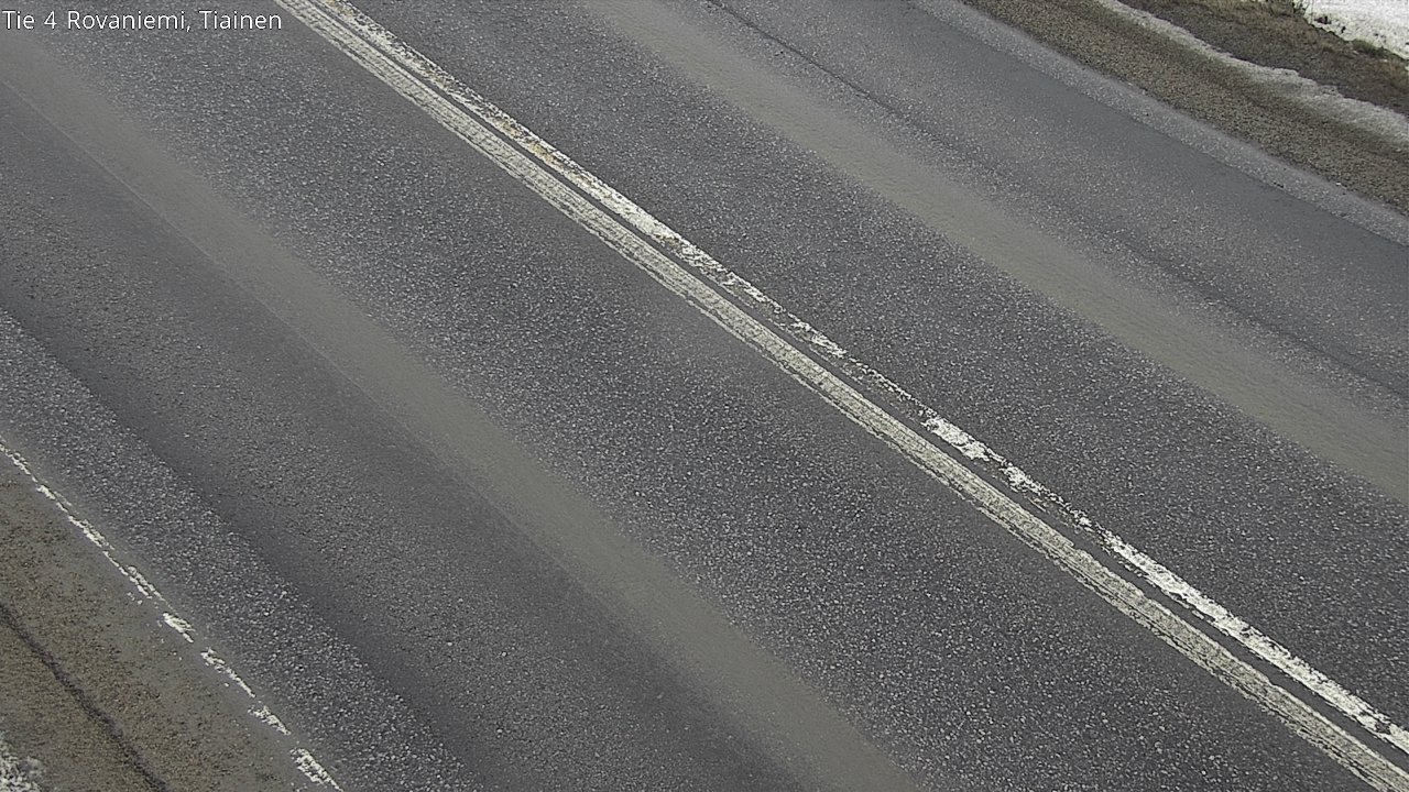 Weather Camera Image Road 4 Rovaniemi, Tiainen, Rovaniemi, Lappi