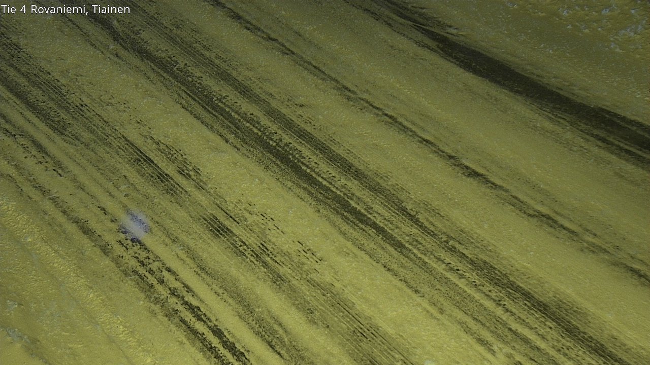 Weather Camera Image Road 4 Rovaniemi, Tiainen, Rovaniemi, Lappi