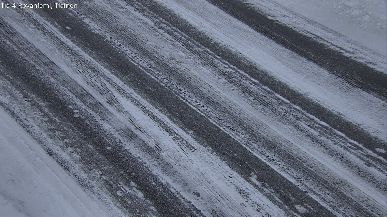 Weather Camera Image Road 4 Rovaniemi, Tiainen, Rovaniemi, Lappi