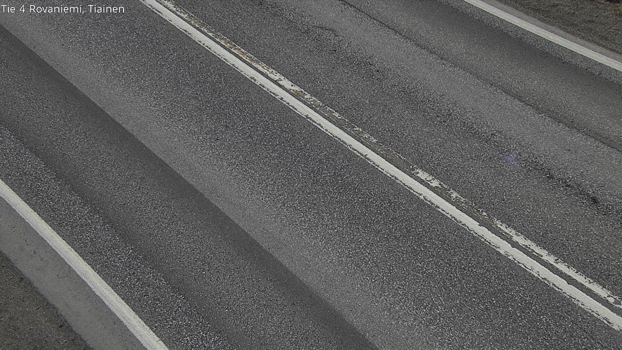 Weather Camera Image Road 4 Rovaniemi, Tiainen, Rovaniemi, Lappi