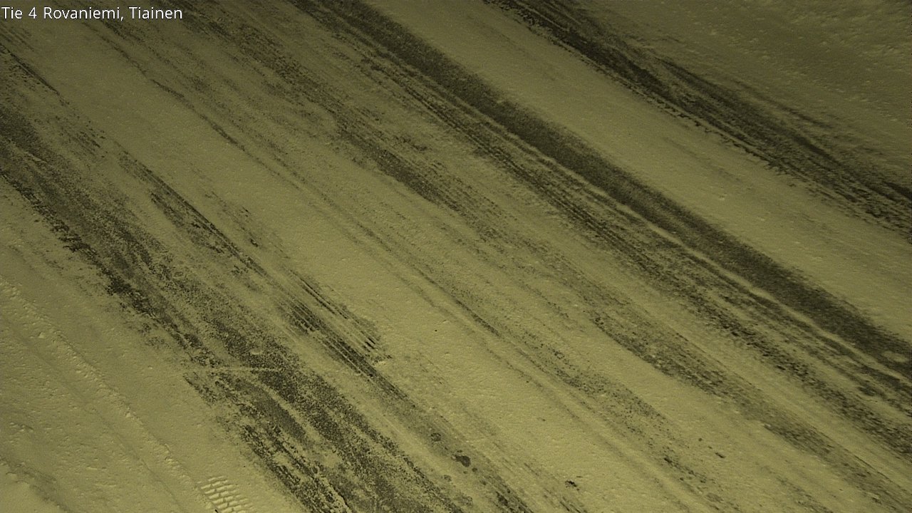 Weather Camera Image Road 4 Rovaniemi, Tiainen, Rovaniemi, Lappi