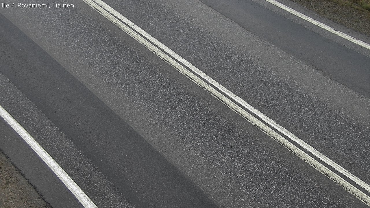 Weather Camera Image Road 4 Rovaniemi, Tiainen, Rovaniemi, Lappi