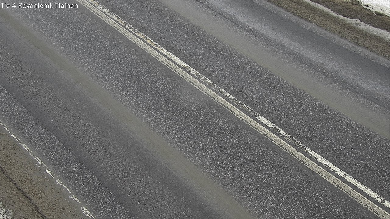 Weather Camera Image Road 4 Rovaniemi, Tiainen, Rovaniemi, Lappi