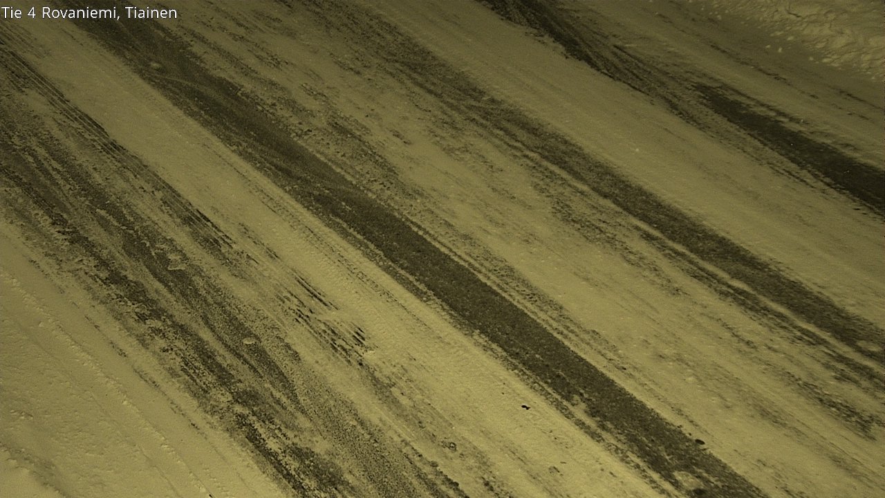 Weather Camera Image Road 4 Rovaniemi, Tiainen, Rovaniemi, Lappi