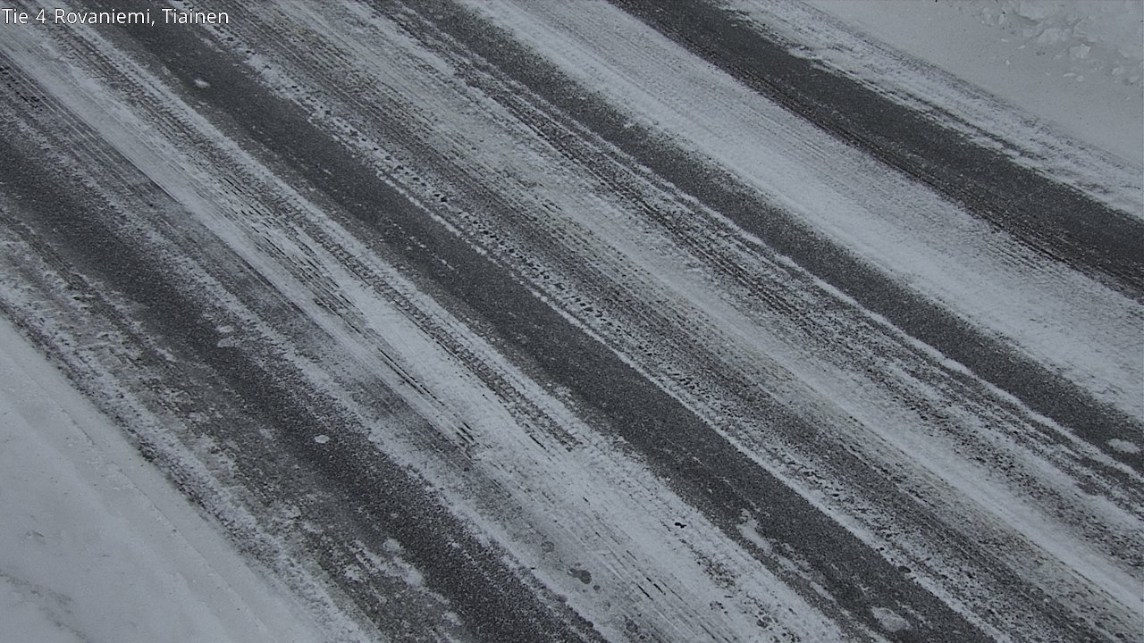 Weather Camera Image Road 4 Rovaniemi, Tiainen, Rovaniemi, Lappi