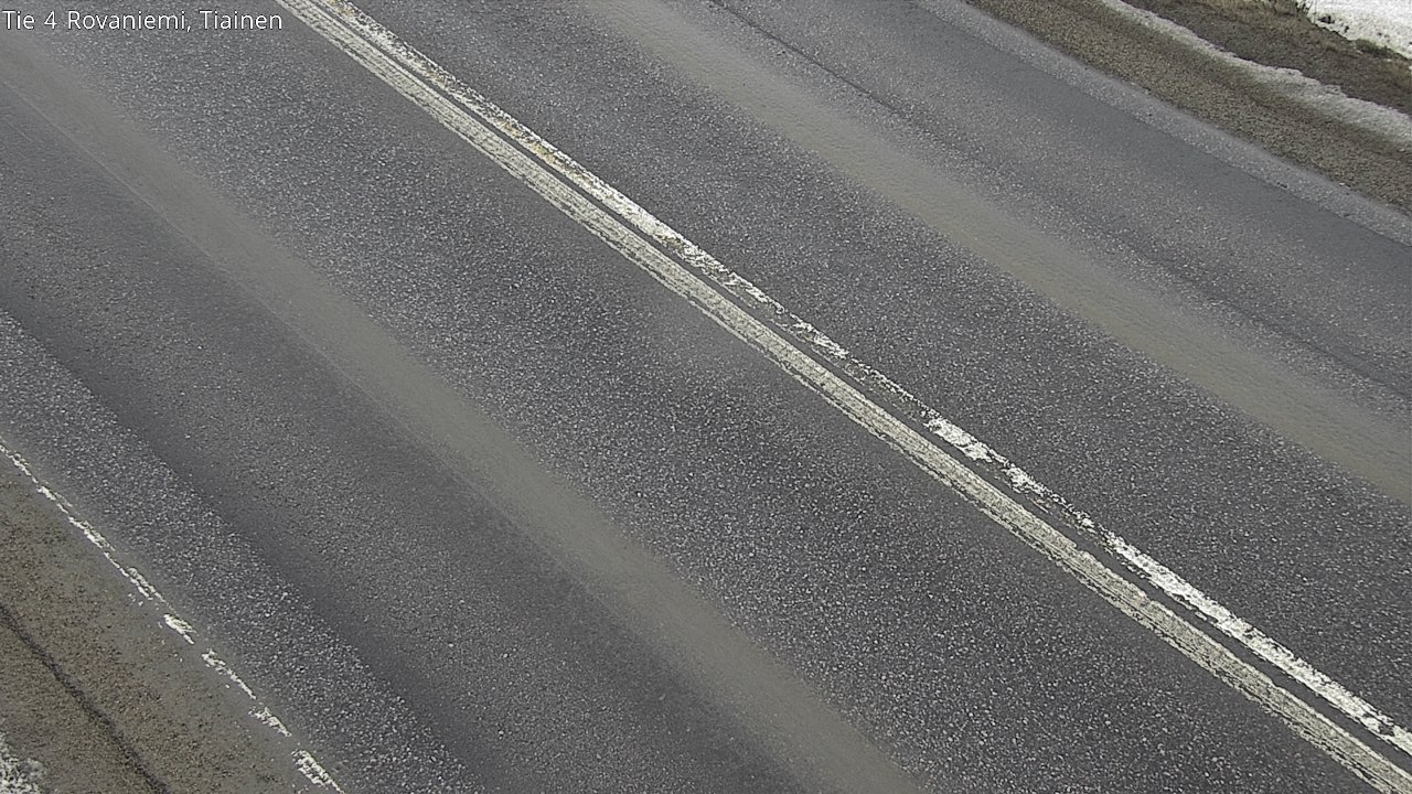 Weather Camera Image Road 4 Rovaniemi, Tiainen, Rovaniemi, Lappi