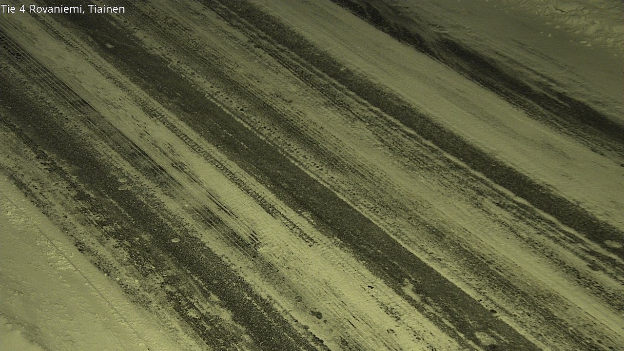 Weather Camera Image Road 4 Rovaniemi, Tiainen, Rovaniemi, Lappi