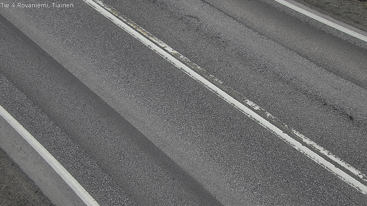 Weather Camera Image Road 4 Rovaniemi, Tiainen, Rovaniemi, Lappi