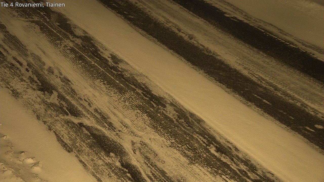 Kelikamerat Kuva Tie 4 Rovaniemi, Tiainen, Rovaniemi, Lappi