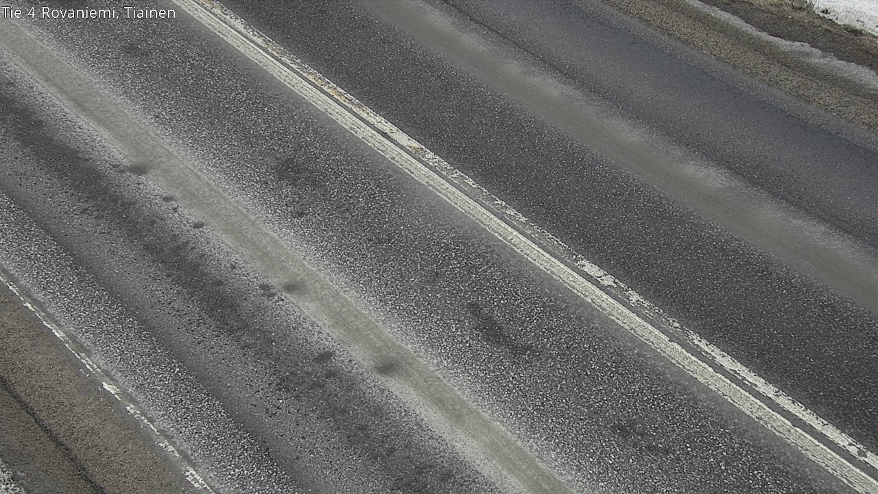 Weather Camera Image Road 4 Rovaniemi, Tiainen, Rovaniemi, Lappi