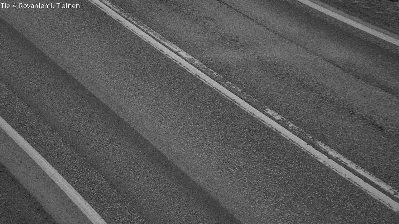 Weather Camera Image Väg 4 Rovaniemi, Tiainen, Rovaniemi, Lappi