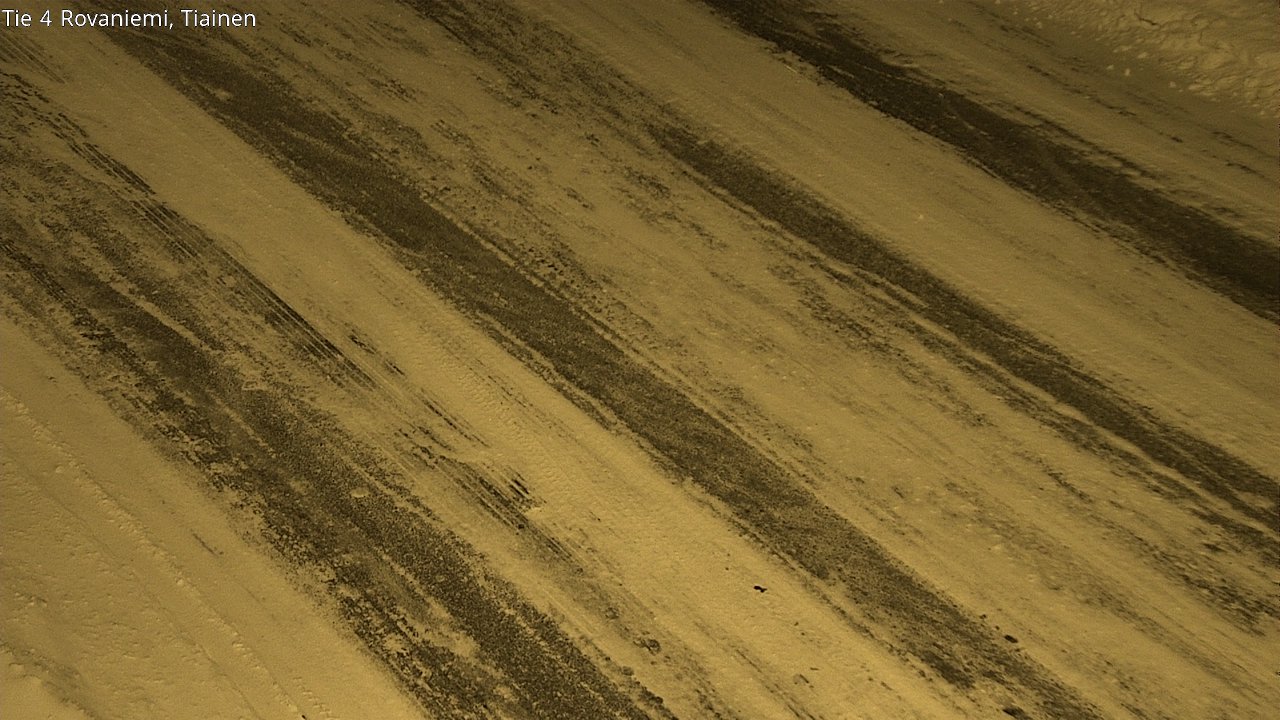 Weather Camera Image Road 4 Rovaniemi, Tiainen, Rovaniemi, Lappi