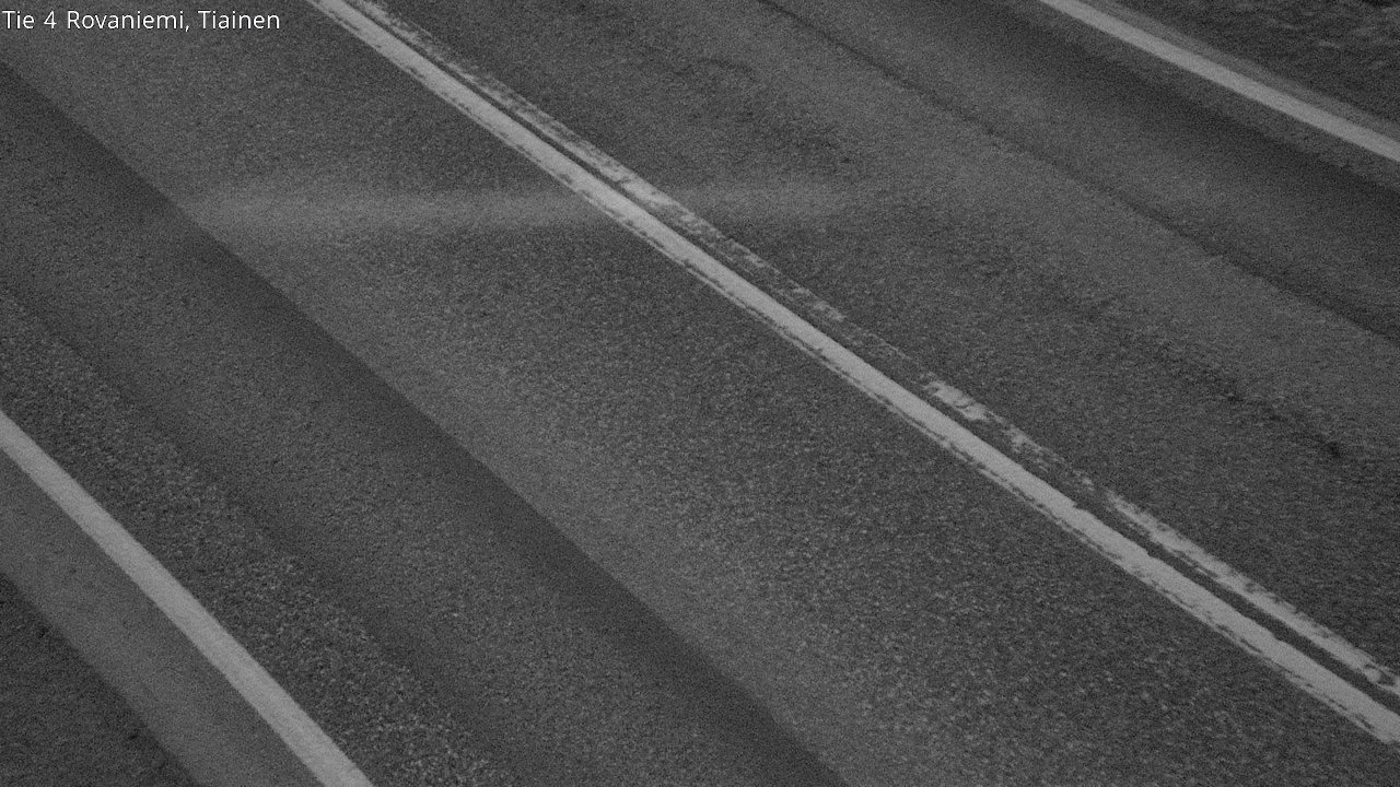 Weather Camera Image Väg 4 Rovaniemi, Tiainen, Rovaniemi, Lappi