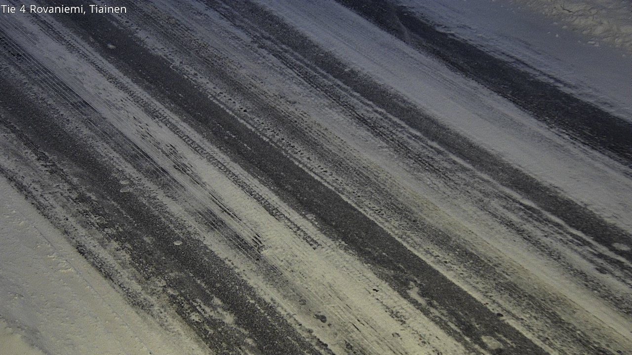Weather Camera Image Road 4 Rovaniemi, Tiainen, Rovaniemi, Lappi