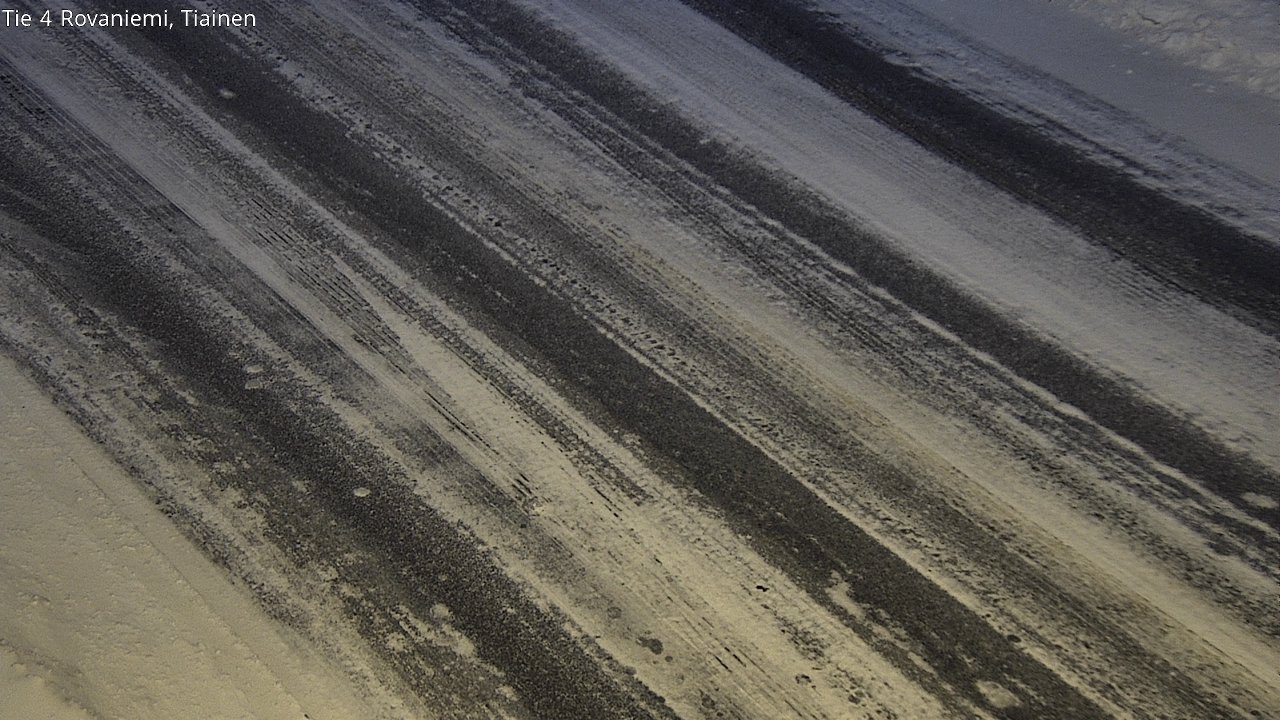 Weather Camera Image Väg 4 Rovaniemi, Tiainen, Rovaniemi, Lappi