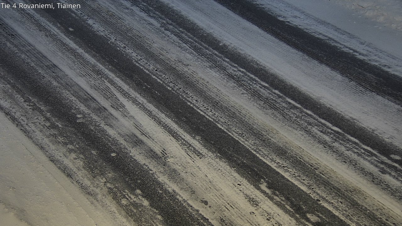 Weather Camera Image Road 4 Rovaniemi, Tiainen, Rovaniemi, Lappi
