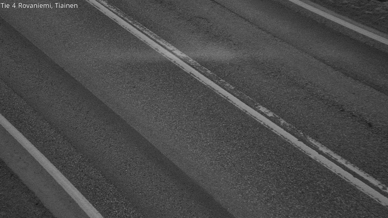 Weather Camera Image Väg 4 Rovaniemi, Tiainen, Rovaniemi, Lappi
