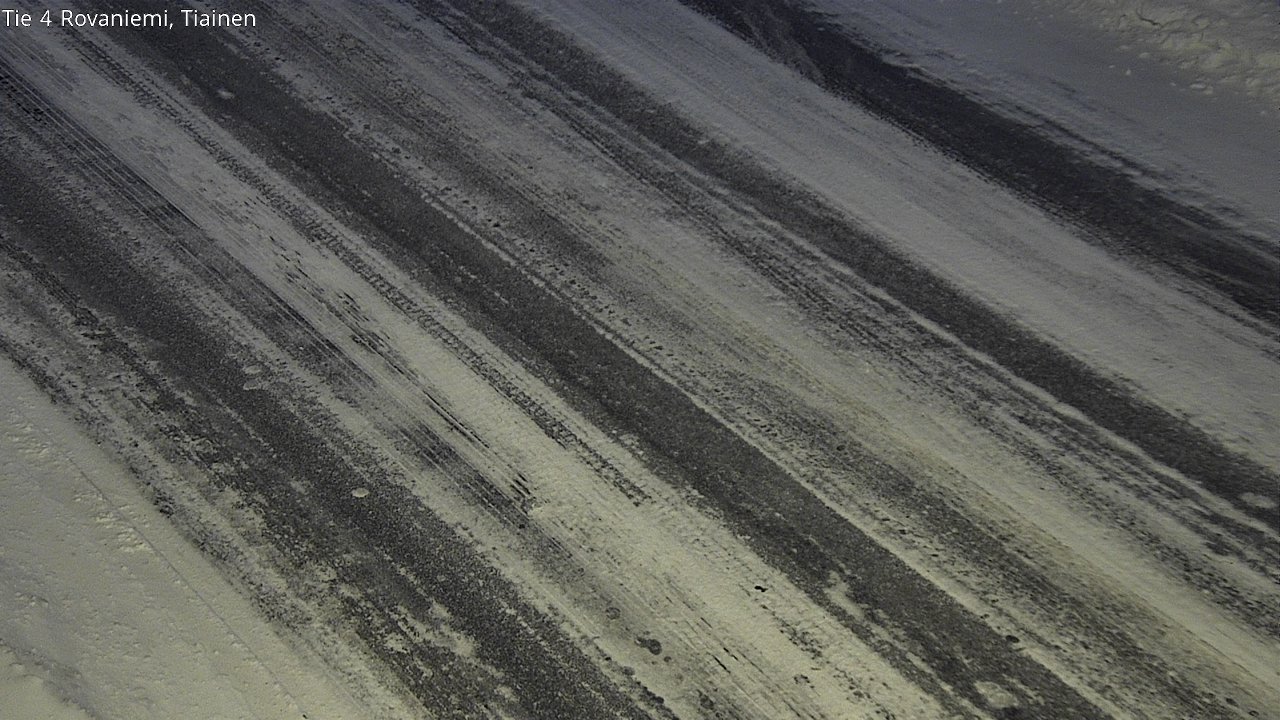 Weather Camera Image Road 4 Rovaniemi, Tiainen, Rovaniemi, Lappi