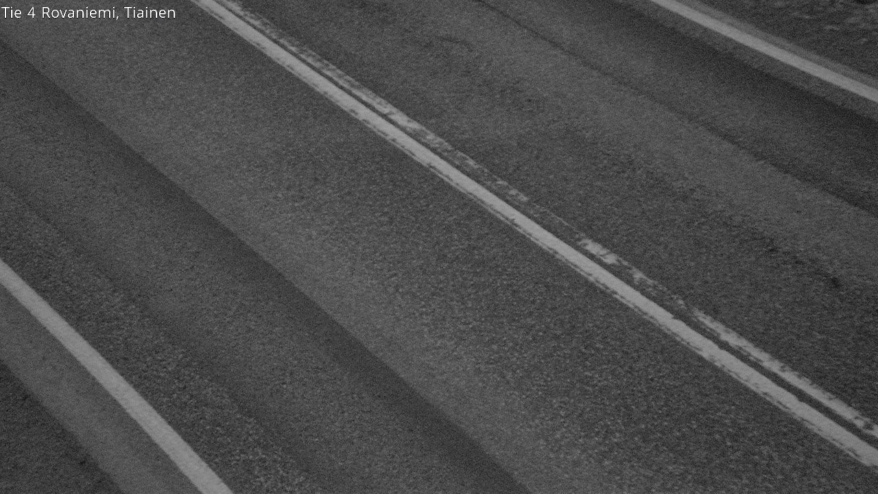 Weather Camera Image Väg 4 Rovaniemi, Tiainen, Rovaniemi, Lappi