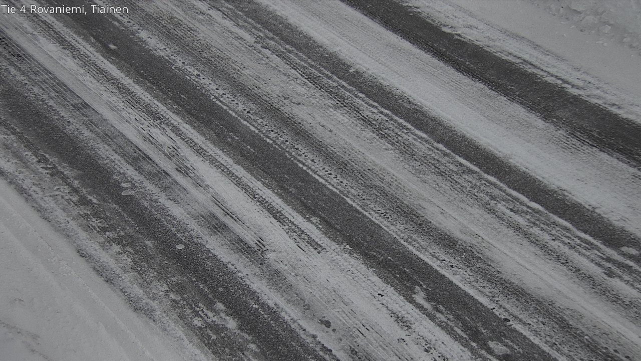 Weather Camera Image Road 4 Rovaniemi, Tiainen, Rovaniemi, Lappi