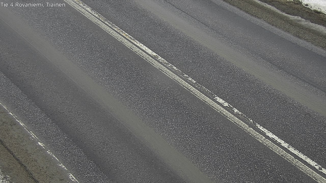Weather Camera Image Road 4 Rovaniemi, Tiainen, Rovaniemi, Lappi