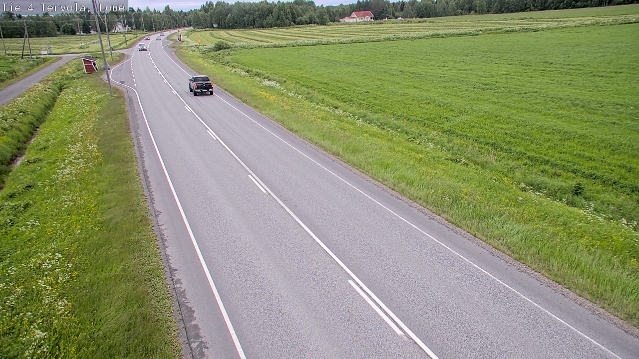 Weather Camera Image Väg 4 Tervola, Loue, Tervola, Lappi