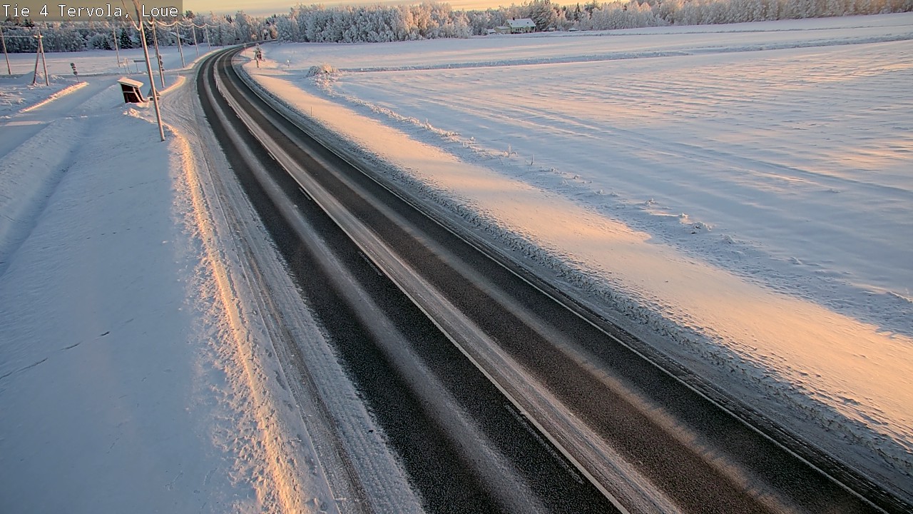 Weather Camera Image Väg 4 Tervola, Loue, Tervola, Lappi