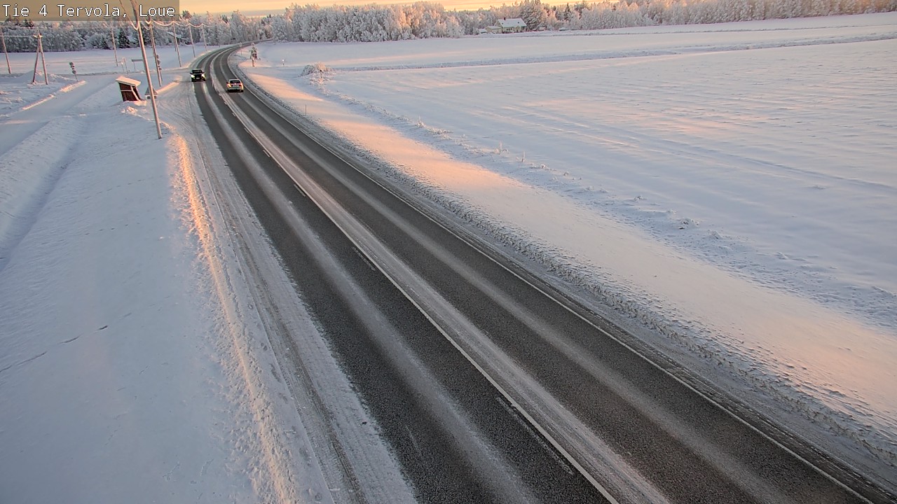 Weather Camera Image Väg 4 Tervola, Loue, Tervola, Lappi