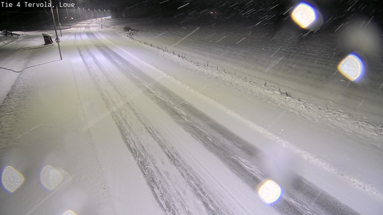Weather Camera Image Väg 4 Tervola, Loue, Tervola, Lappi