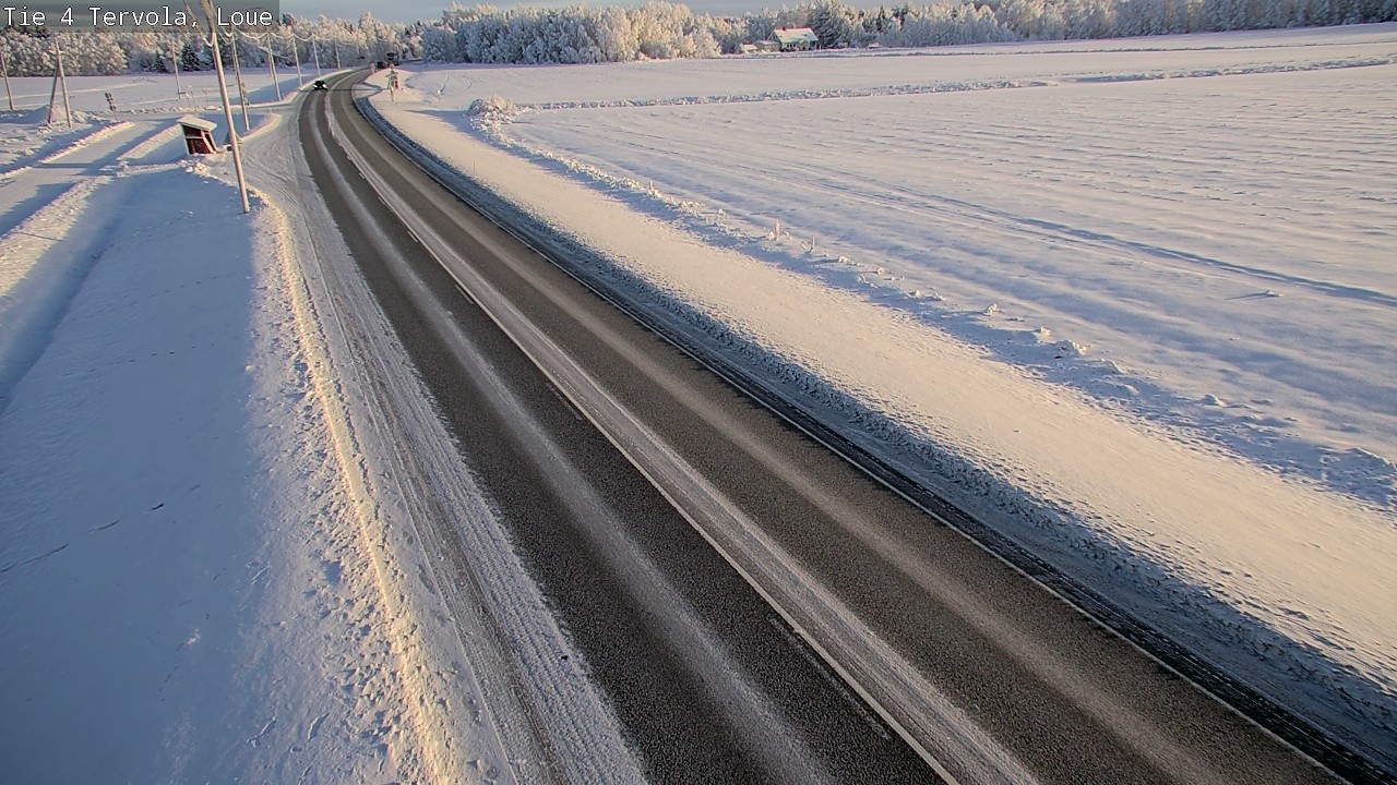 Weather Camera Image Väg 4 Tervola, Loue, Tervola, Lappi