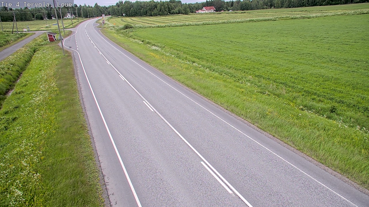 Weather Camera Image Väg 4 Tervola, Loue, Tervola, Lappi