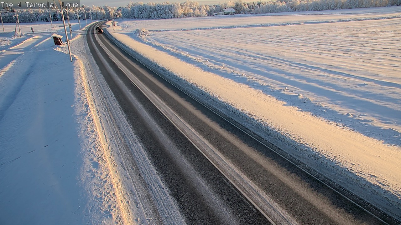 Weather Camera Image Väg 4 Tervola, Loue, Tervola, Lappi