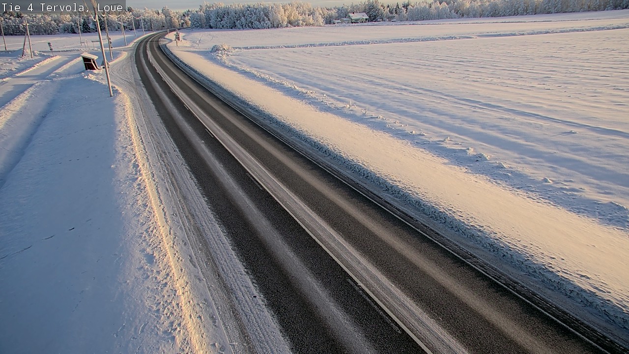 Weather Camera Image Väg 4 Tervola, Loue, Tervola, Lappi