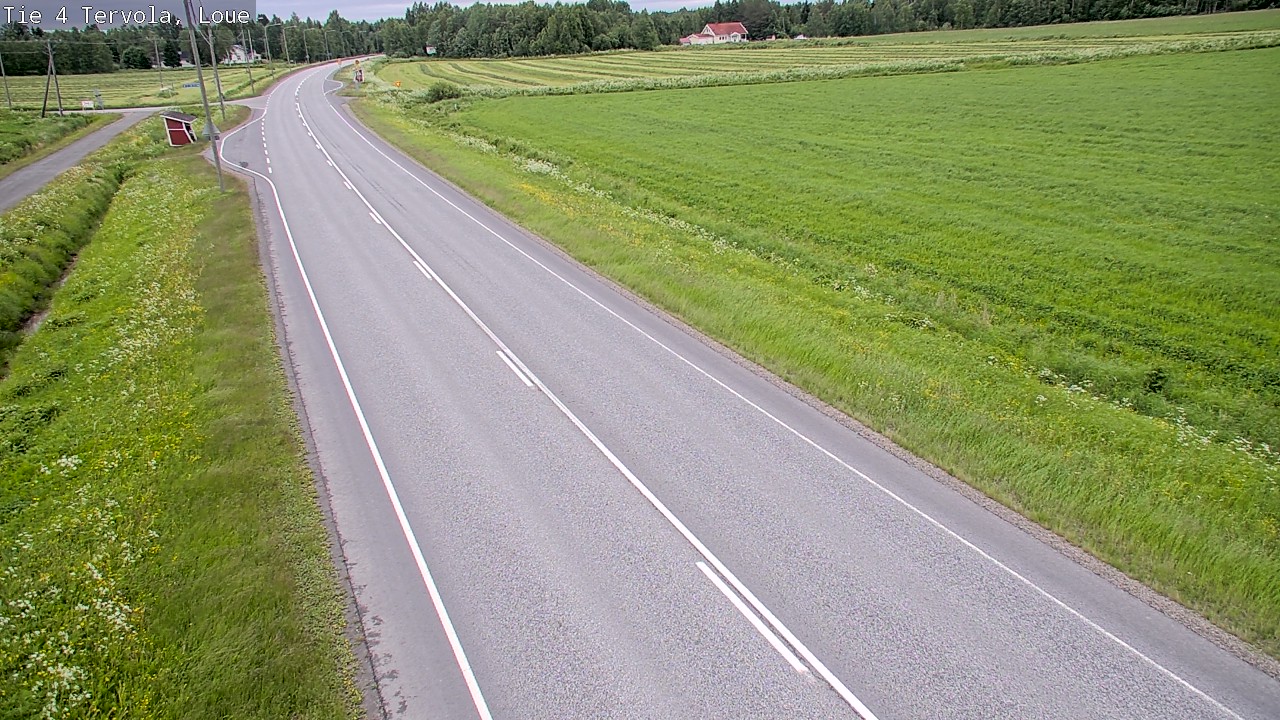 Weather Camera Image Väg 4 Tervola, Loue, Tervola, Lappi