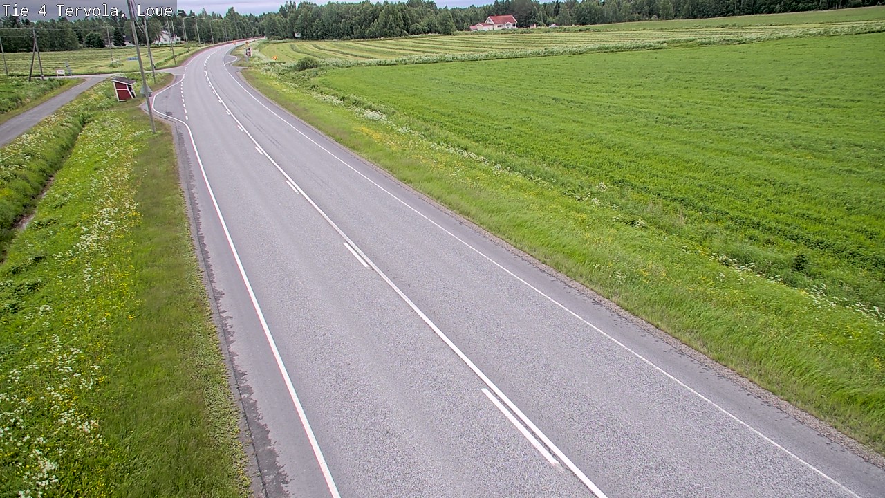 Weather Camera Image Väg 4 Tervola, Loue, Tervola, Lappi
