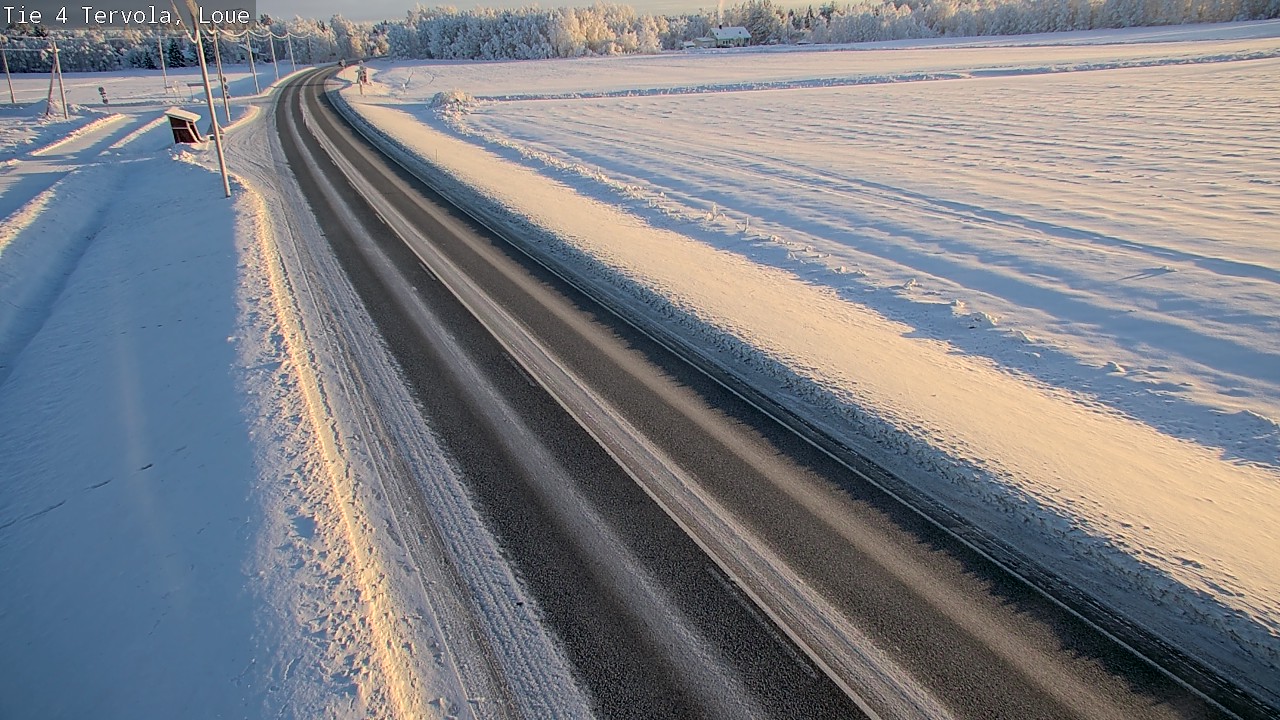 Weather Camera Image Väg 4 Tervola, Loue, Tervola, Lappi