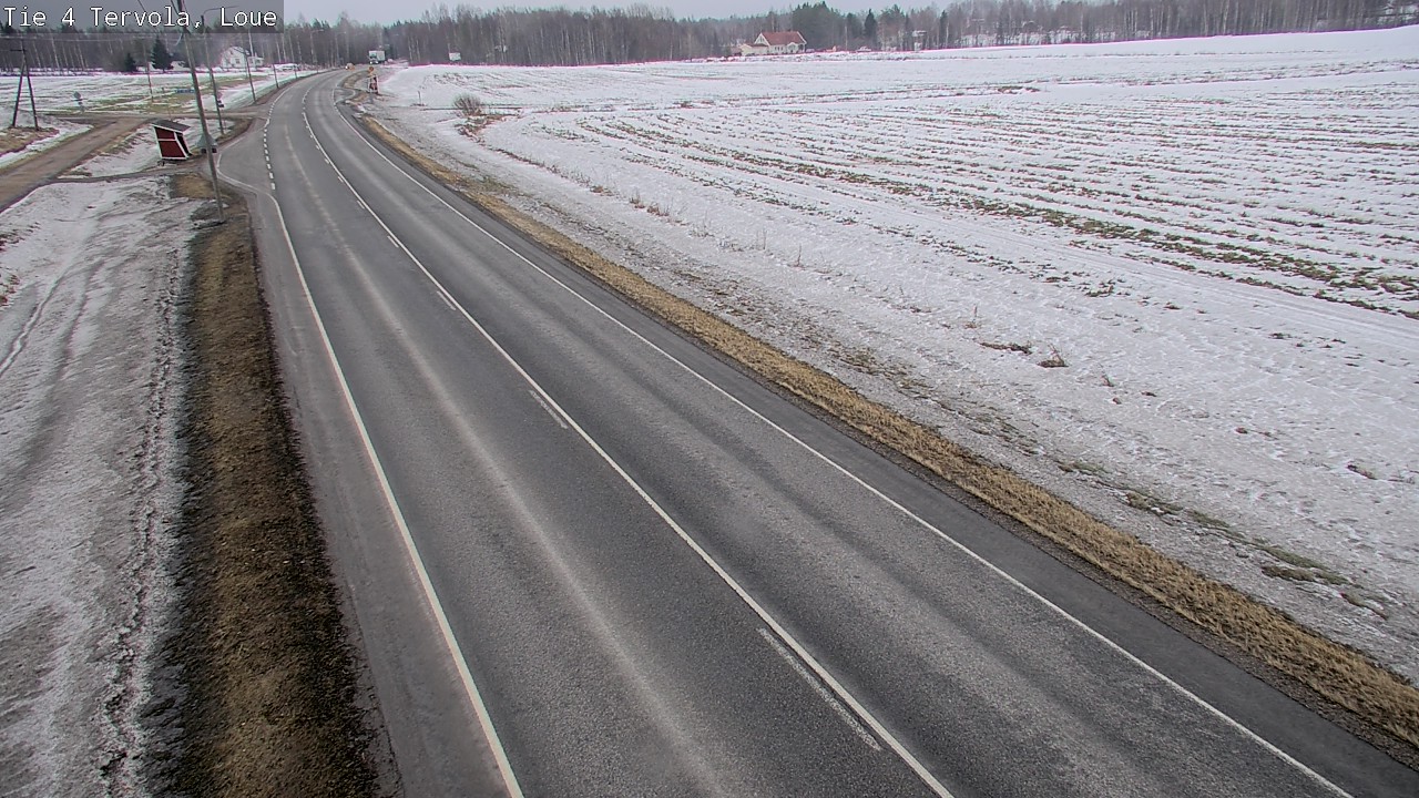 Weather Camera Image Väg 4 Tervola, Loue, Tervola, Lappi
