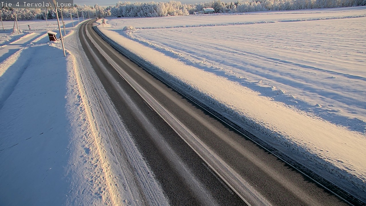 Weather Camera Image Väg 4 Tervola, Loue, Tervola, Lappi