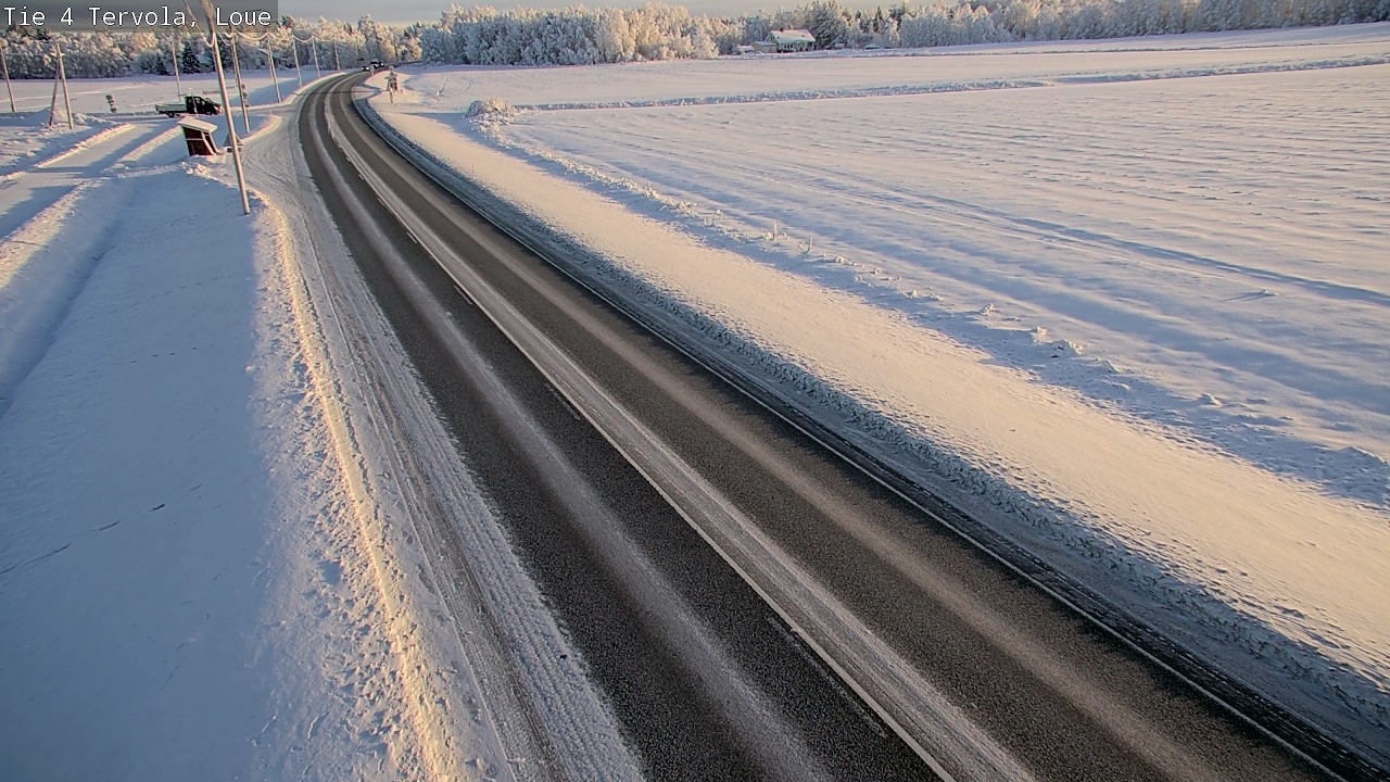Weather Camera Image Väg 4 Tervola, Loue, Tervola, Lappi