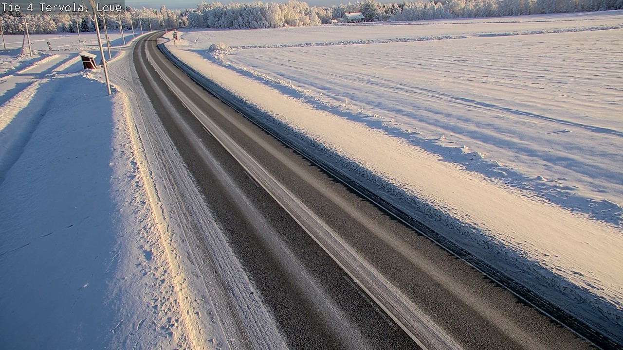 Weather Camera Image Väg 4 Tervola, Loue, Tervola, Lappi