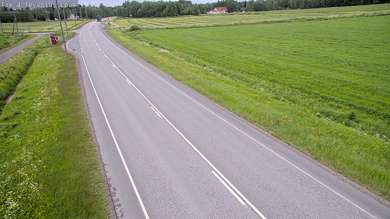 Weather Camera Image Väg 4 Tervola, Loue, Tervola, Lappi