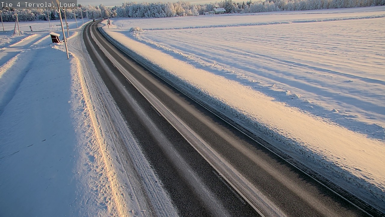 Weather Camera Image Väg 4 Tervola, Loue, Tervola, Lappi