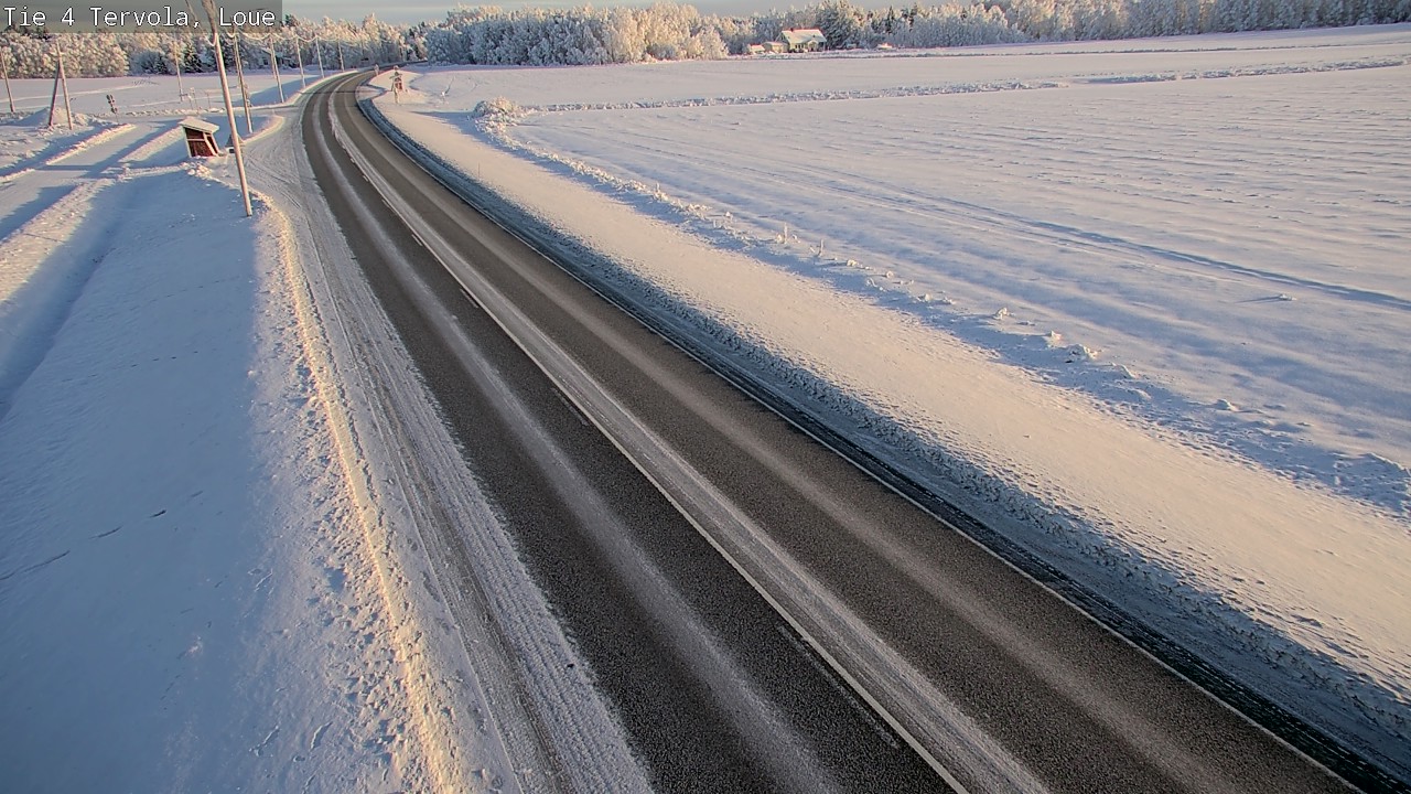Weather Camera Image Väg 4 Tervola, Loue, Tervola, Lappi