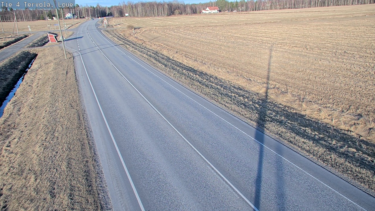 Weather Camera Image Väg 4 Tervola, Loue, Tervola, Lappi