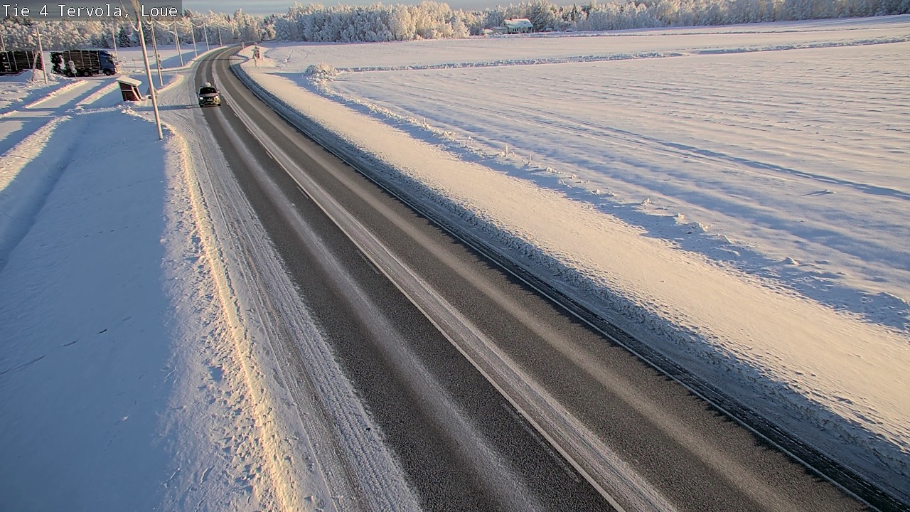 Weather Camera Image Väg 4 Tervola, Loue, Tervola, Lappi