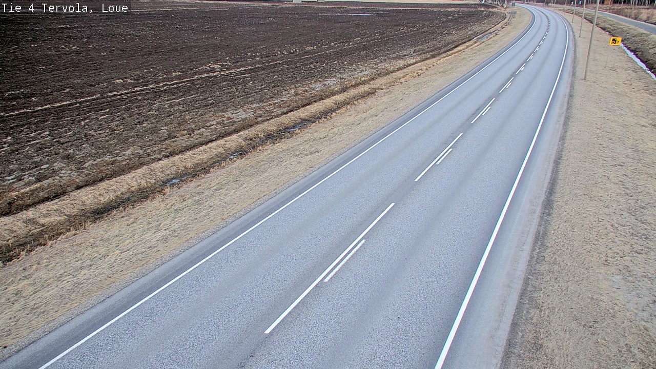Weather Camera Image Väg 4 Tervola, Loue, Tervola, Lappi