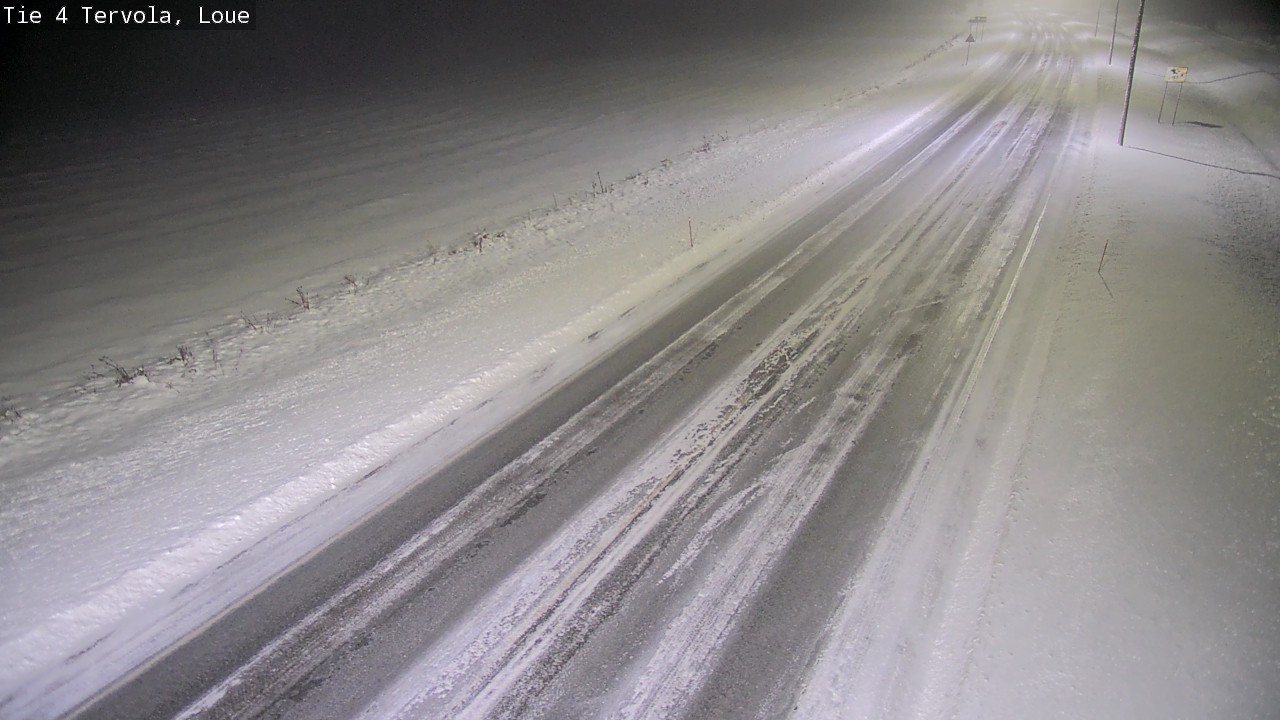 Weather Camera Image Road 4 Tervola, Loue, Tervola, Lappi