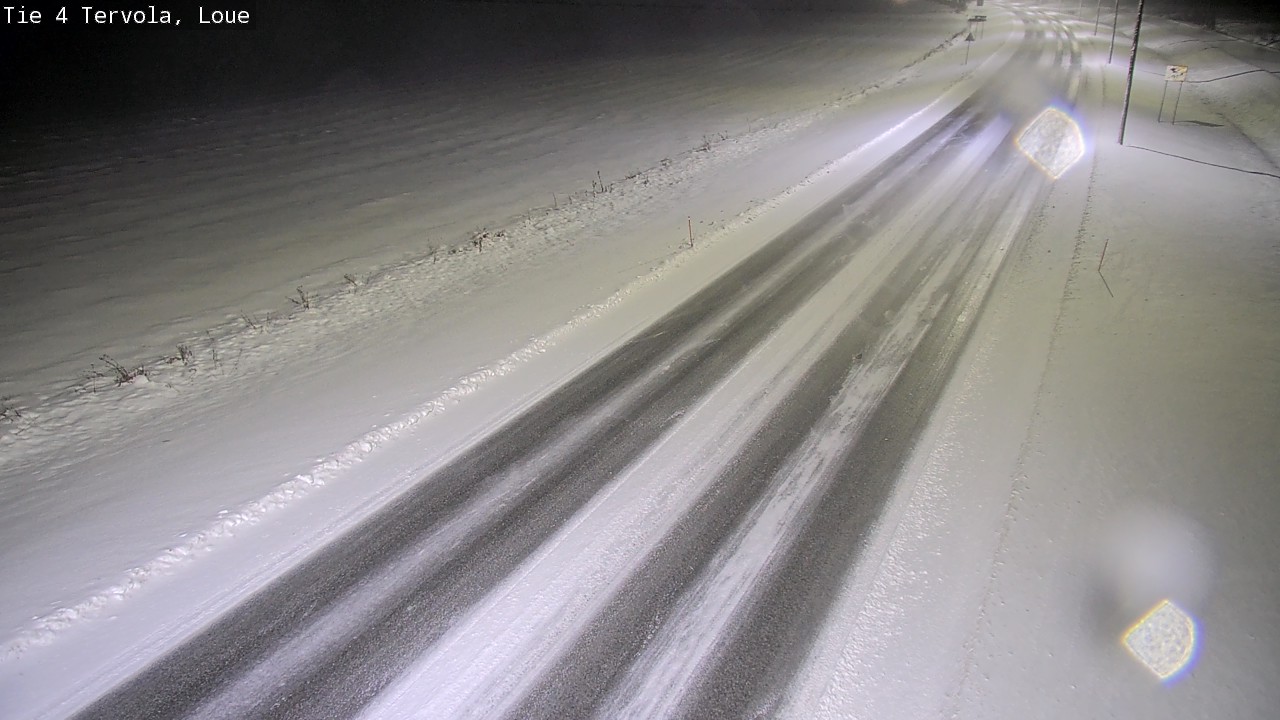 Weather Camera Image Väg 4 Tervola, Loue, Tervola, Lappi